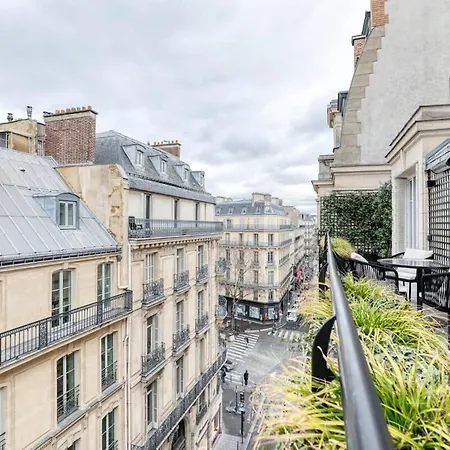 Wonderful Ac Terrace Madeleine Opera Apartment
